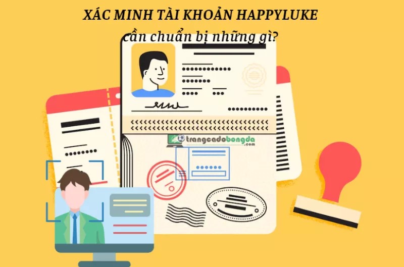 xác minh tài khoản happyluke cần chuẩn bị những gì