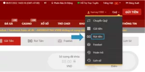 Rút tiền VN88 về tài khoản ngân hàng